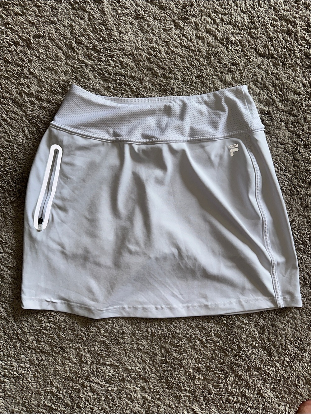 Fila White Performance Tennis Skort